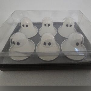 Halloween Ghost Tealight Candles mini